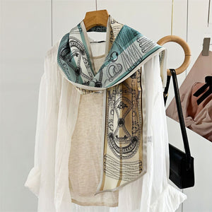 MaraSilk Pure Mulberry Silk Scarf - Ribbon Satin MS728