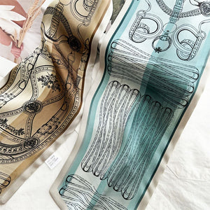 MaraSilk Pure Mulberry Silk Scarf - Ribbon Satin MS728