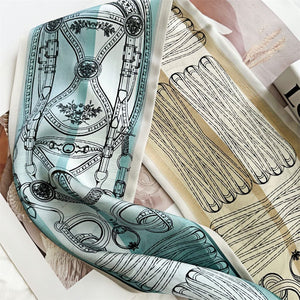 MaraSilk Pure Mulberry Silk Scarf - Ribbon Satin MS728