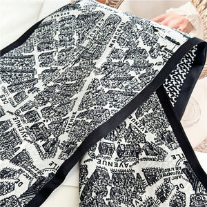 MaraSilk Pure Mulberry Silk Scarf - Ribbon Satin MS731