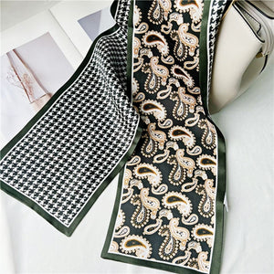 MaraSilk Pure Mulberry Silk Scarf - Ribbon Satin MS733