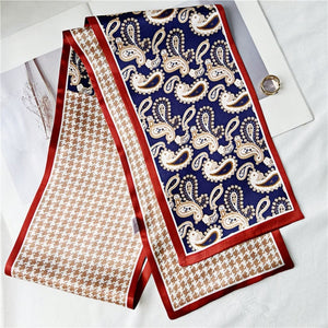 MaraSilk Pure Mulberry Silk Scarf - Ribbon Satin MS733 59" x 6" MS73301