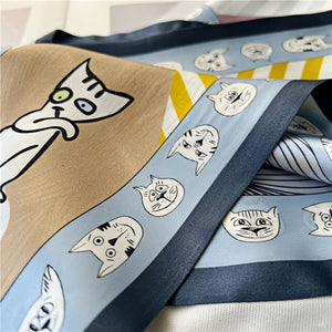 MaraSilk Pure Mulberry Silk Scarf - Ribbon Satin MS734