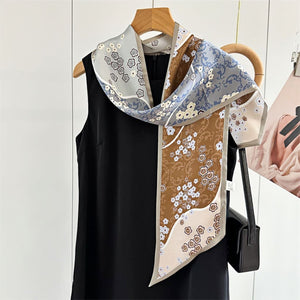 MaraSilk Pure Mulberry Silk Scarf - Ribbon Satin MS735