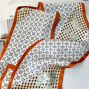 MaraSilk Pure Mulberry Silk Scarf - Ribbon Satin MS742