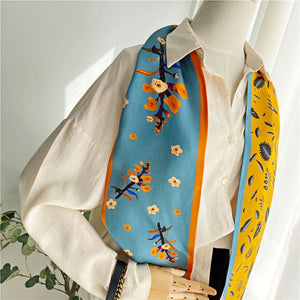 MaraSilk Pure Mulberry Silk Scarf - Ribbon Satin MS744 59" x 6" MS74401