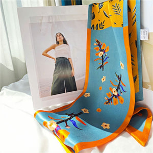 MaraSilk Pure Mulberry Silk Scarf - Ribbon Satin MS744