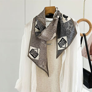 MaraSilk Pure Mulberry Silk Scarf - Ribbon Satin MS745 59" x 6" MS74501