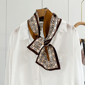 MaraSilk Pure Mulberry Silk Scarf - Ribbon Satin MS746