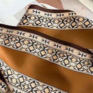 MaraSilk Pure Mulberry Silk Scarf - Ribbon Satin MS746