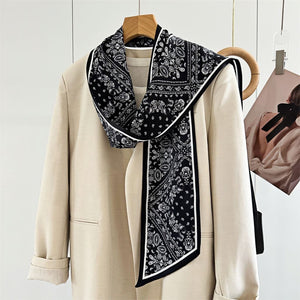 MaraSilk Pure Mulberry Silk Scarf - Ribbon Satin MS747