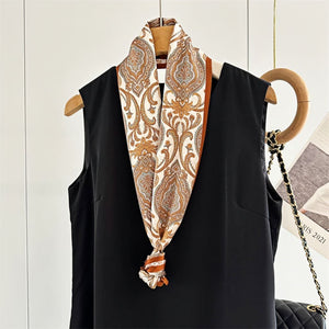 MaraSilk Pure Mulberry Silk Scarf - Ribbon Satin MS748