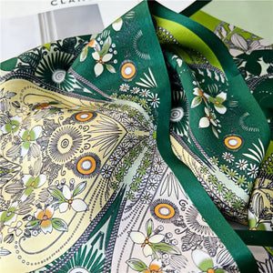 MaraSilk Pure Mulberry Silk Scarf - Ribbon Satin MS749