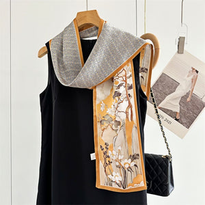 MaraSilk Pure Mulberry Silk Scarf - Ribbon Satin MS751