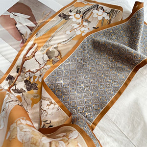 MaraSilk Pure Mulberry Silk Scarf - Ribbon Satin MS751