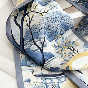 MaraSilk Pure Mulberry Silk Scarf - Ribbon Satin MS752