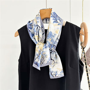 MaraSilk Pure Mulberry Silk Scarf - Ribbon Satin MS752