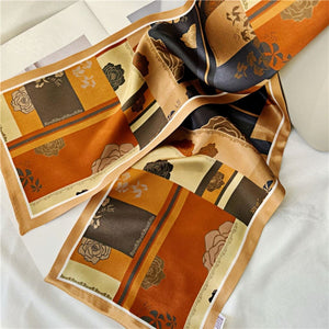 MaraSilk Pure Mulberry Silk Scarf - Ribbon Satin MS754