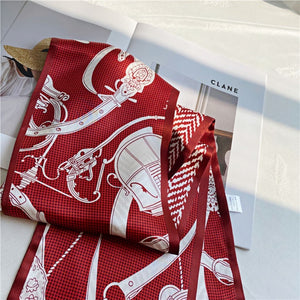 MaraSilk Pure Mulberry Silk Scarf - Ribbon Satin MS758