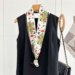 MaraSilk Pure Mulberry Silk Scarf - Ribbon Satin MS762