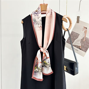 MaraSilk Pure Mulberry Silk Scarf - Ribbon Satin MS767