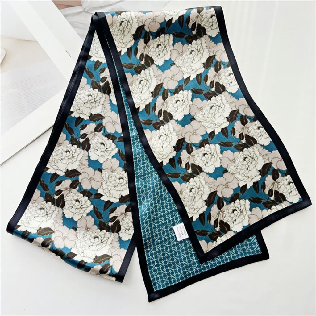 MaraSilk Pure Mulberry Silk Scarf - Ribbon Satin MS769