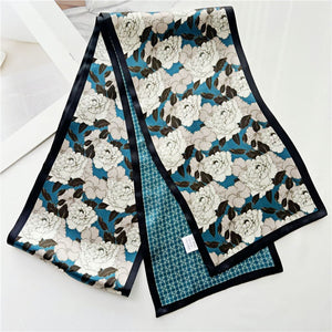 MaraSilk Pure Mulberry Silk Scarf - Ribbon Satin MS769