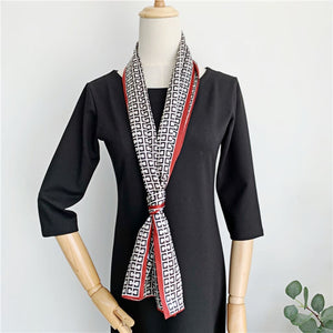 MaraSilk Pure Mulberry Silk Scarf - Ribbon Satin MS772