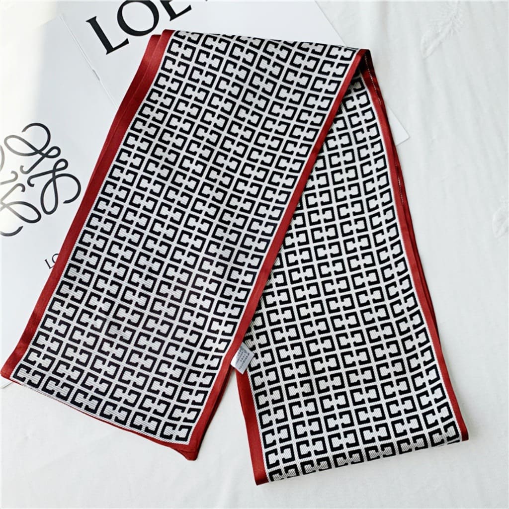 MaraSilk Pure Mulberry Silk Scarf - Ribbon Satin MS772 59" x 6" MS77201