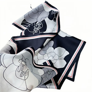 MaraSilk Pure Mulberry Silk Scarf - Ribbon Satin MS773