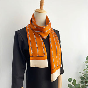 MaraSilk Pure Mulberry Silk Scarf - Ribbon Satin MS774