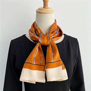 MaraSilk Pure Mulberry Silk Scarf - Ribbon Satin MS774 59" x 6" MS77401