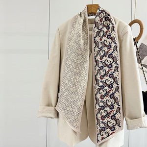 MaraSilk Pure Mulberry Silk Scarf - Ribbon Satin MS775