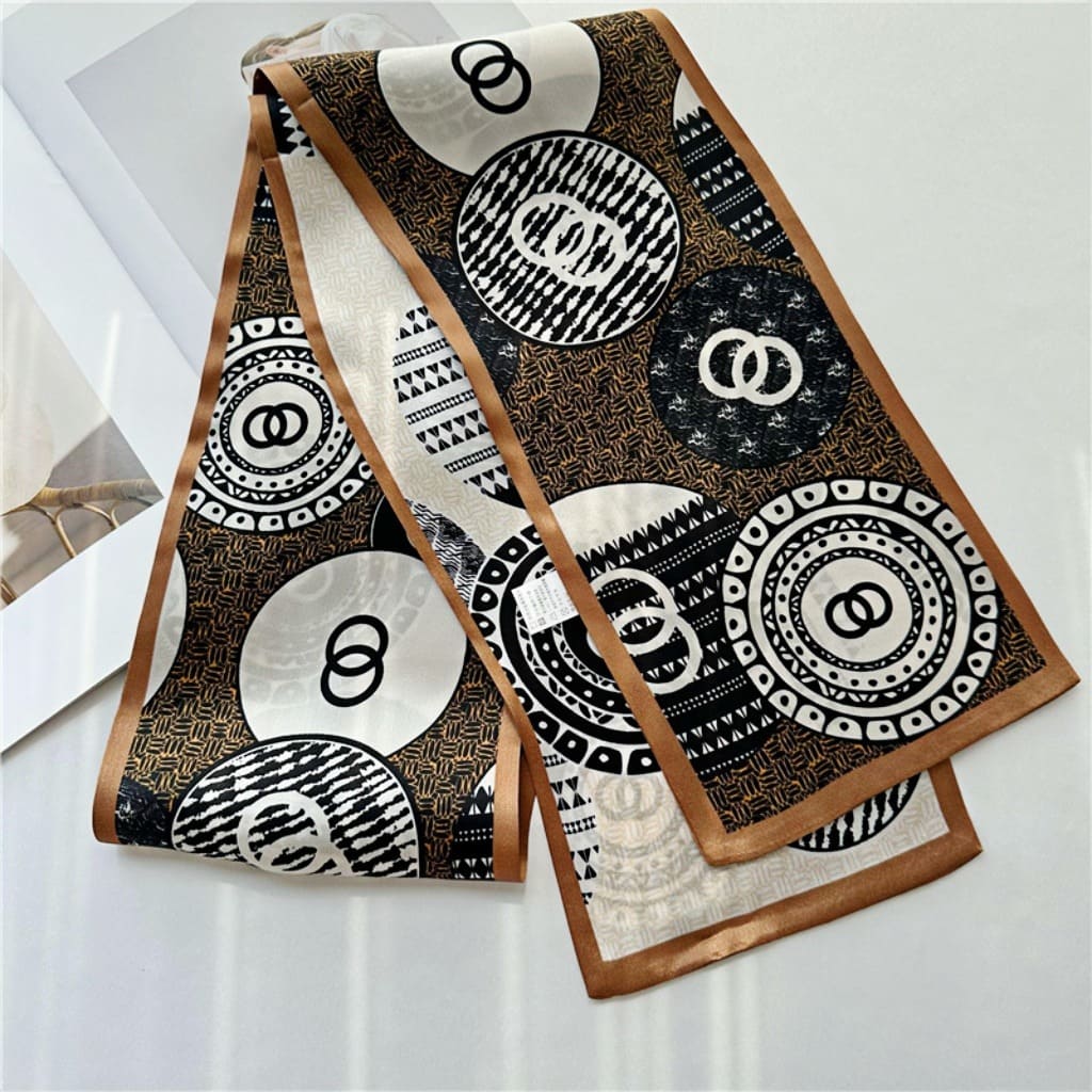 MaraSilk Pure Mulberry Silk Scarf - Ribbon Satin MS776