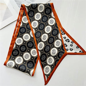 MaraSilk Pure Mulberry Silk Scarf - Ribbon Satin MS777