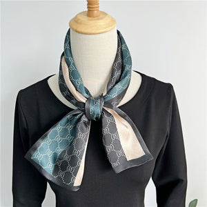 MaraSilk Pure Mulberry Silk Scarf - Ribbon Satin MS780 59" x 6" MS78001