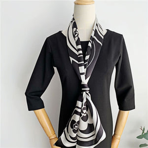 MaraSilk Pure Mulberry Silk Scarf - Ribbon Satin MS781