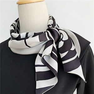 MaraSilk Pure Mulberry Silk Scarf - Ribbon Satin MS781