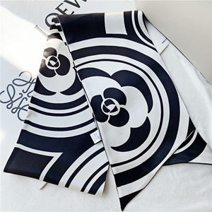 MaraSilk Pure Mulberry Silk Scarf - Ribbon Satin MS781