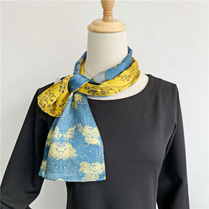 MaraSilk Pure Mulberry Silk Scarf - Ribbon Satin MS783