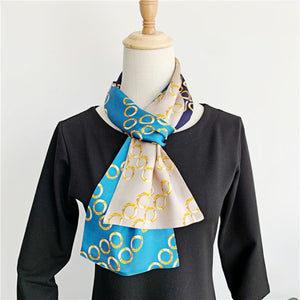 MaraSilk Pure Mulberry Silk Scarf - Ribbon Satin MS786