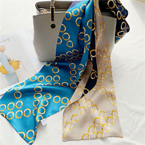 MaraSilk Pure Mulberry Silk Scarf - Ribbon Satin MS786