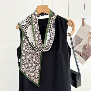 MaraSilk Pure Mulberry Silk Scarf - Ribbon Satin MS788