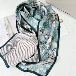 MaraSilk Pure Mulberry Silk Scarf - Ribbon Satin MS789