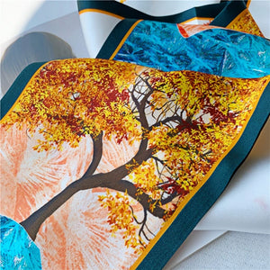 MaraSilk Pure Mulberry Silk Scarf - Ribbon Satin MS790