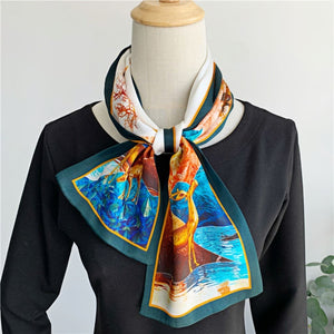 MaraSilk Pure Mulberry Silk Scarf - Ribbon Satin MS790