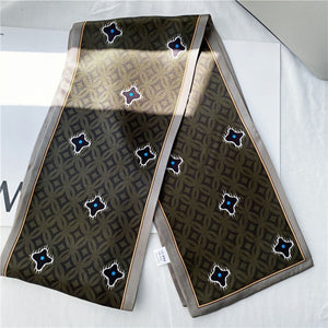 MaraSilk Pure Mulberry Silk Scarf - Ribbon Satin MS791