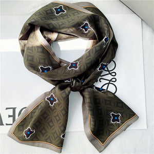 MaraSilk Pure Mulberry Silk Scarf - Ribbon Satin MS791