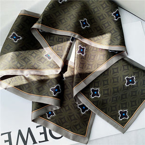 MaraSilk Pure Mulberry Silk Scarf - Ribbon Satin MS791