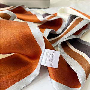 MaraSilk Pure Mulberry Silk Scarf - Ribbon Satin MS792